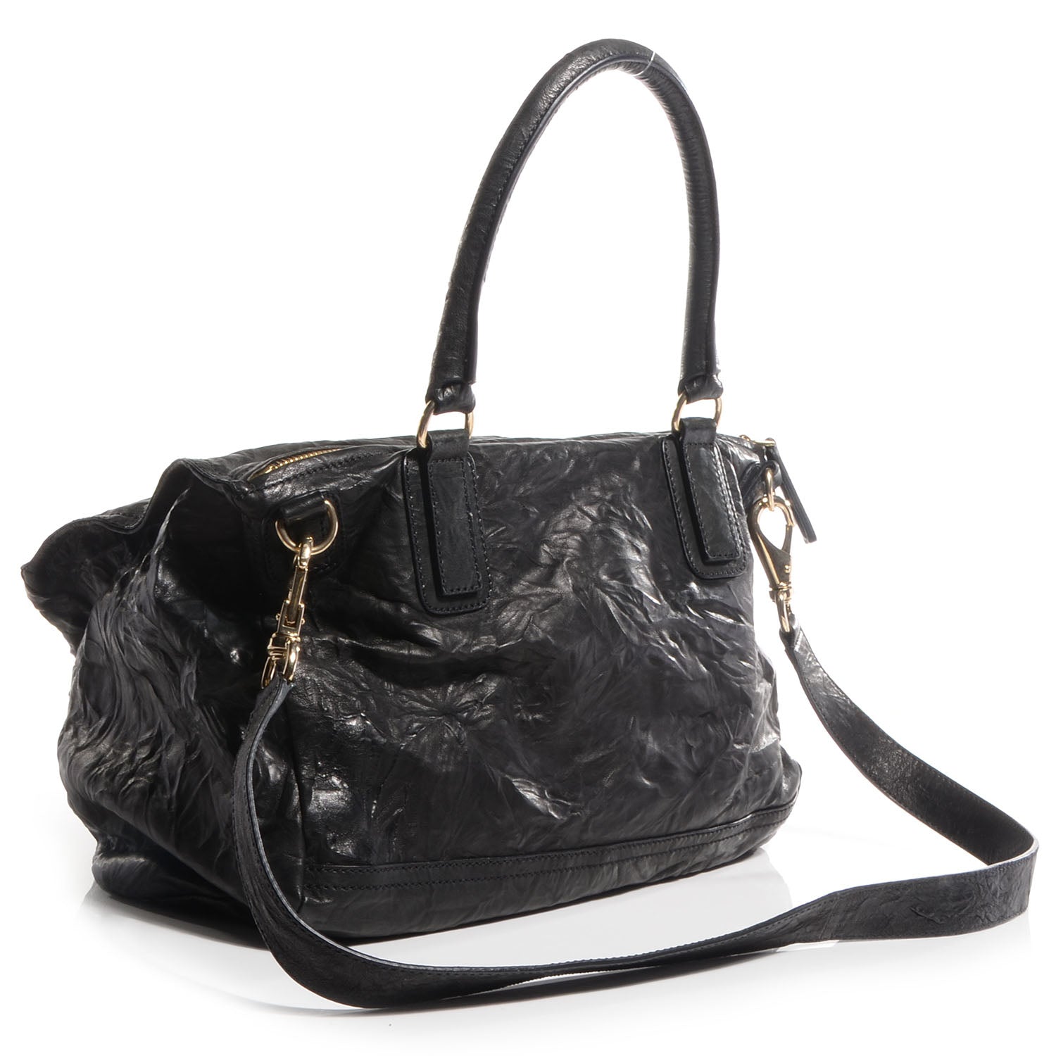 Givenchy Tumbled Sheepskin Medium Pandora Bag Black 3 of 8