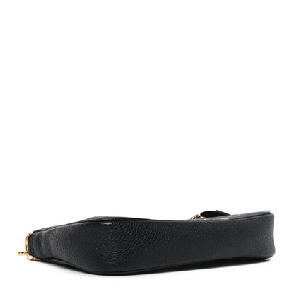 Louis Vuitton Empreinte Monogram Giant Mini Pochette Accessories Black 4 of 8