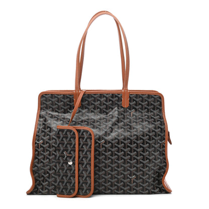 Goyard Goyardine Sac Hardy Pet Carrier PM Black Gold 1 of 9