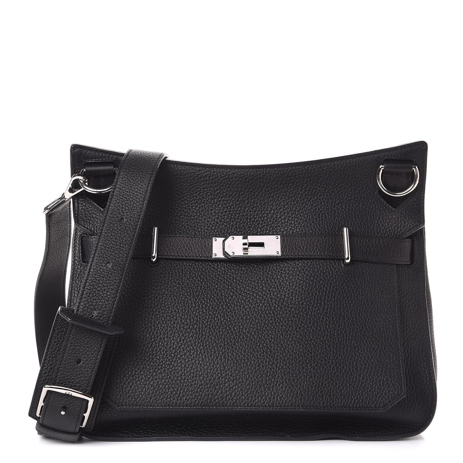 Hermes Taurillon Clemence Jypsiere 34 Black 1 of 7