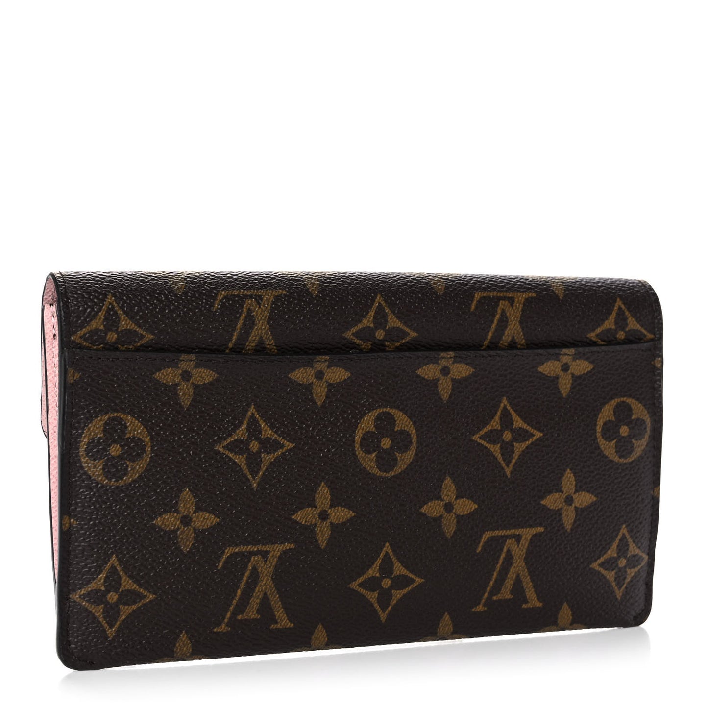 Monogram Jeanne Wallet Rose Ballerine