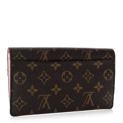 Louis Vuitton Monogram Jeanne Wallet Rose Ballerine 3 of 8