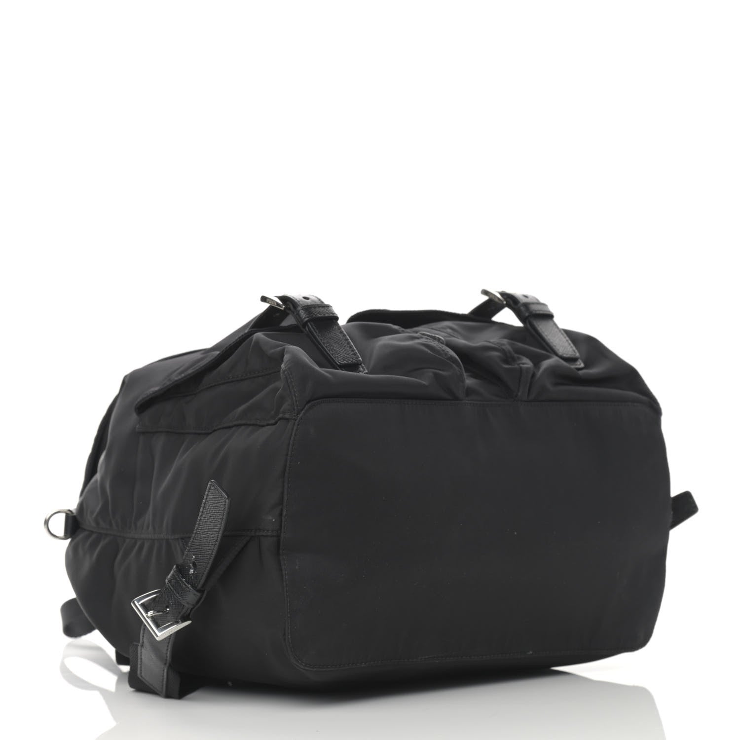 Prada Re-Nylon Saffiano Medium Backpack Black 5 of 14