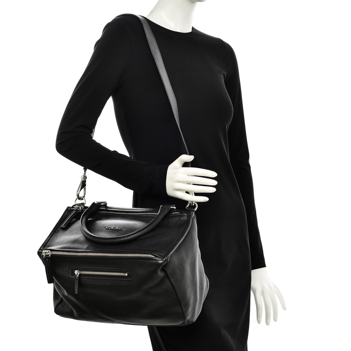 Sugar Goatskin Medium Pandora Black