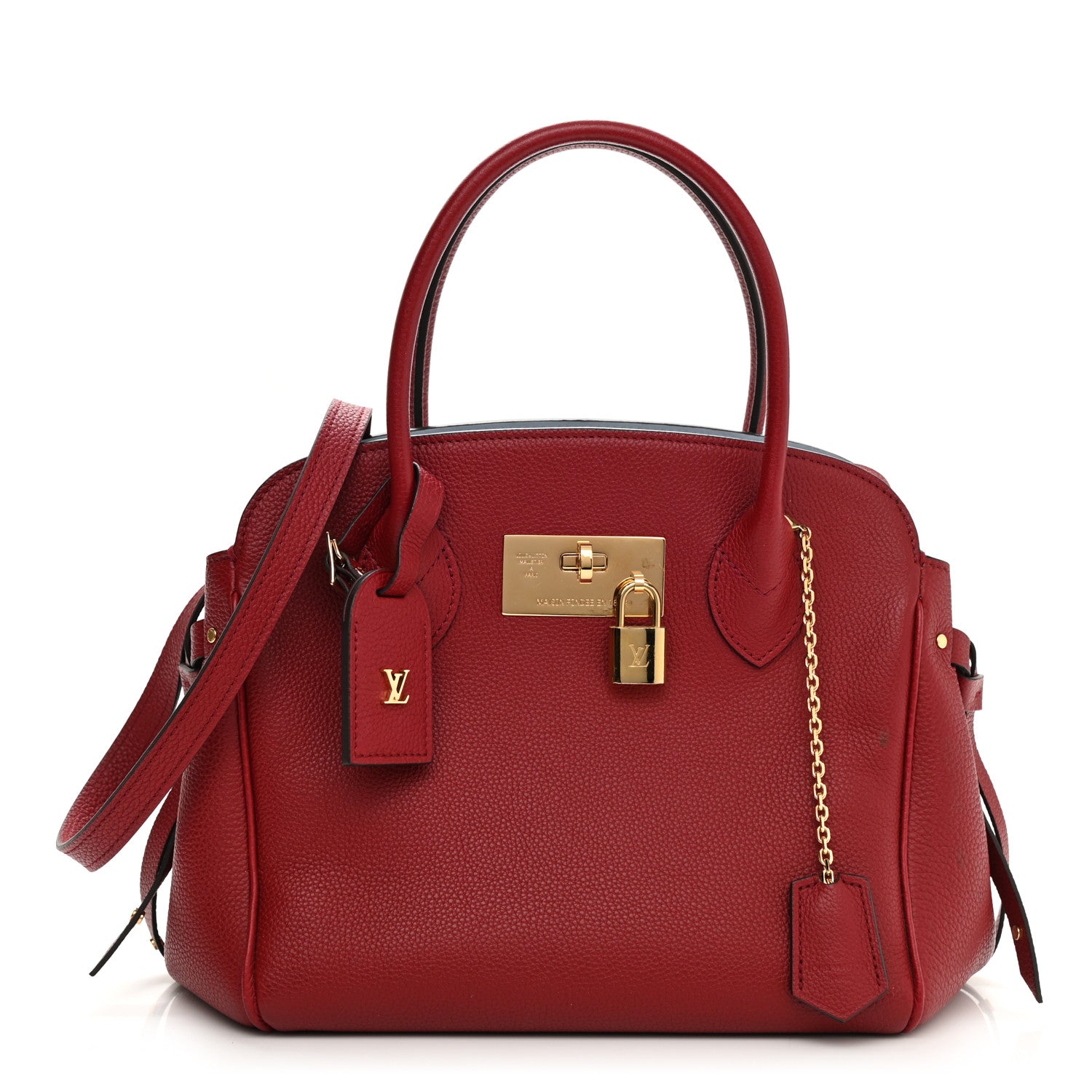 Louis Vuitton Veau Nuage Milla PM Carmine Red 1 of 10