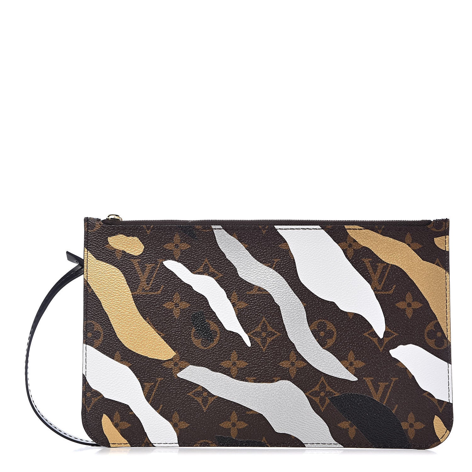 Louis Vuitton X LOL Monogram Neverfull MM GM Pochette Gold Silver 1 of 7