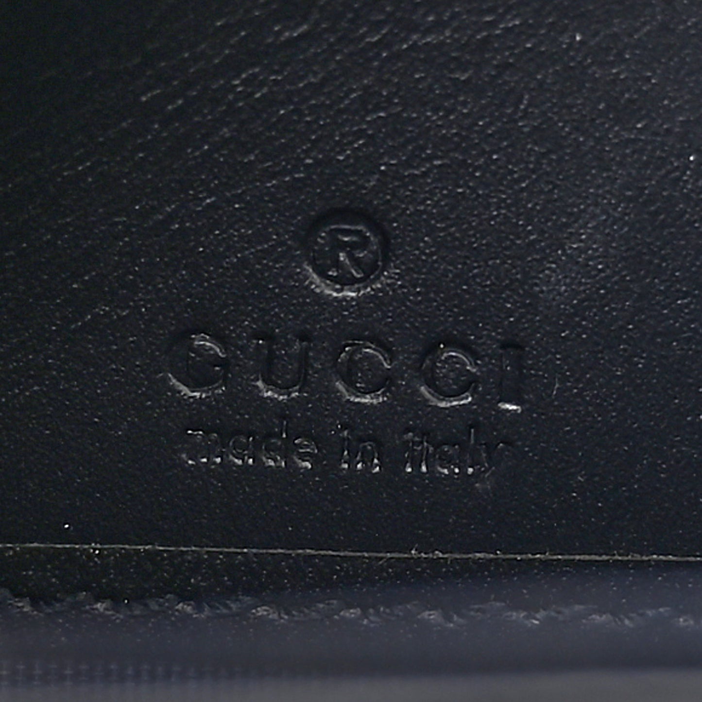 GG Supreme Monogram Blooms Zip Around Wallet Blue