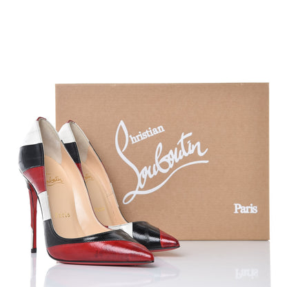 Christian Louboutin Eel Trescolor So Kate 120 Pumps 35.5 Multicolor 8 of 8
