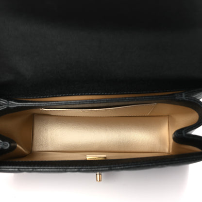 Chanel Caviar Quilted Medium Carry Me Top Handle Flap Black 5 of 9
