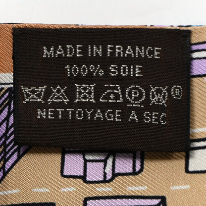 Hermes Silk Pantin City Twilly 4 of 4