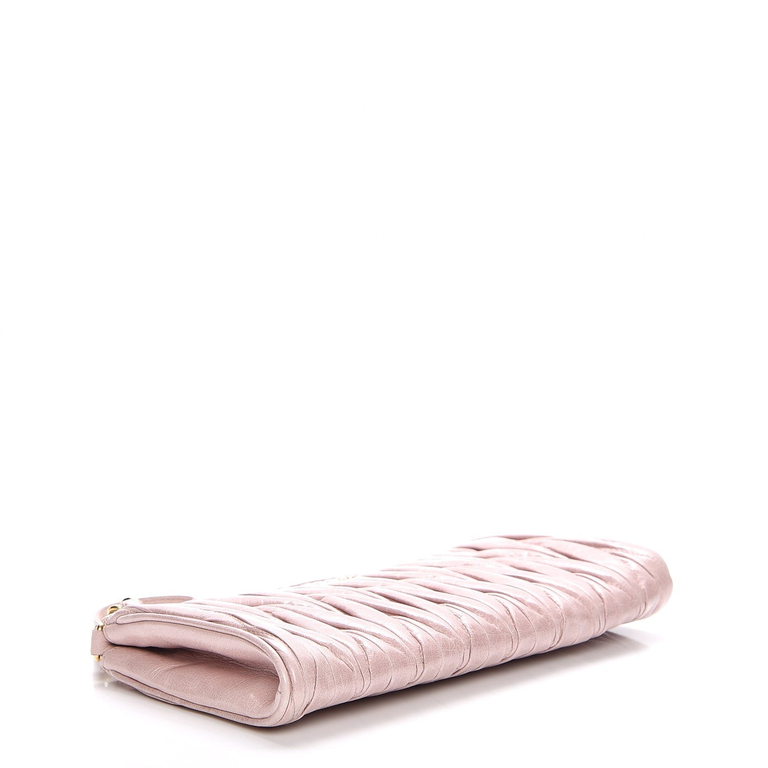Miu Miu Nappa Matelasse Lux Clutch Mughetto 4 of 7