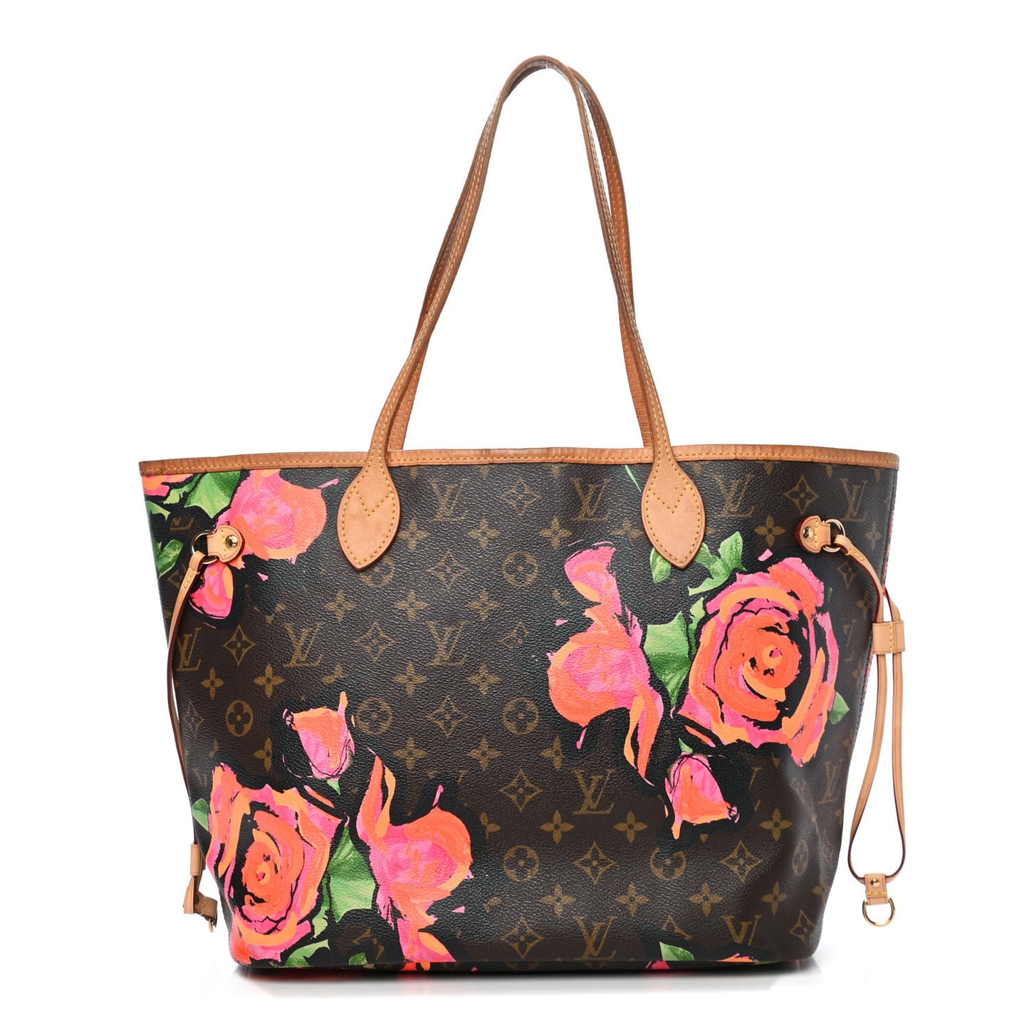 Monogram Roses Neverfull MM
