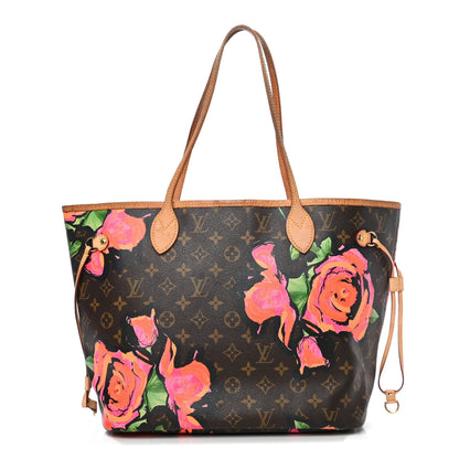 Louis Vuitton Monogram Roses Neverfull MM 1 of 20