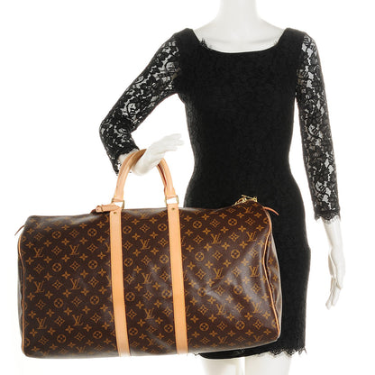 Louis Vuitton Monogram Keepall 55 2 of 7