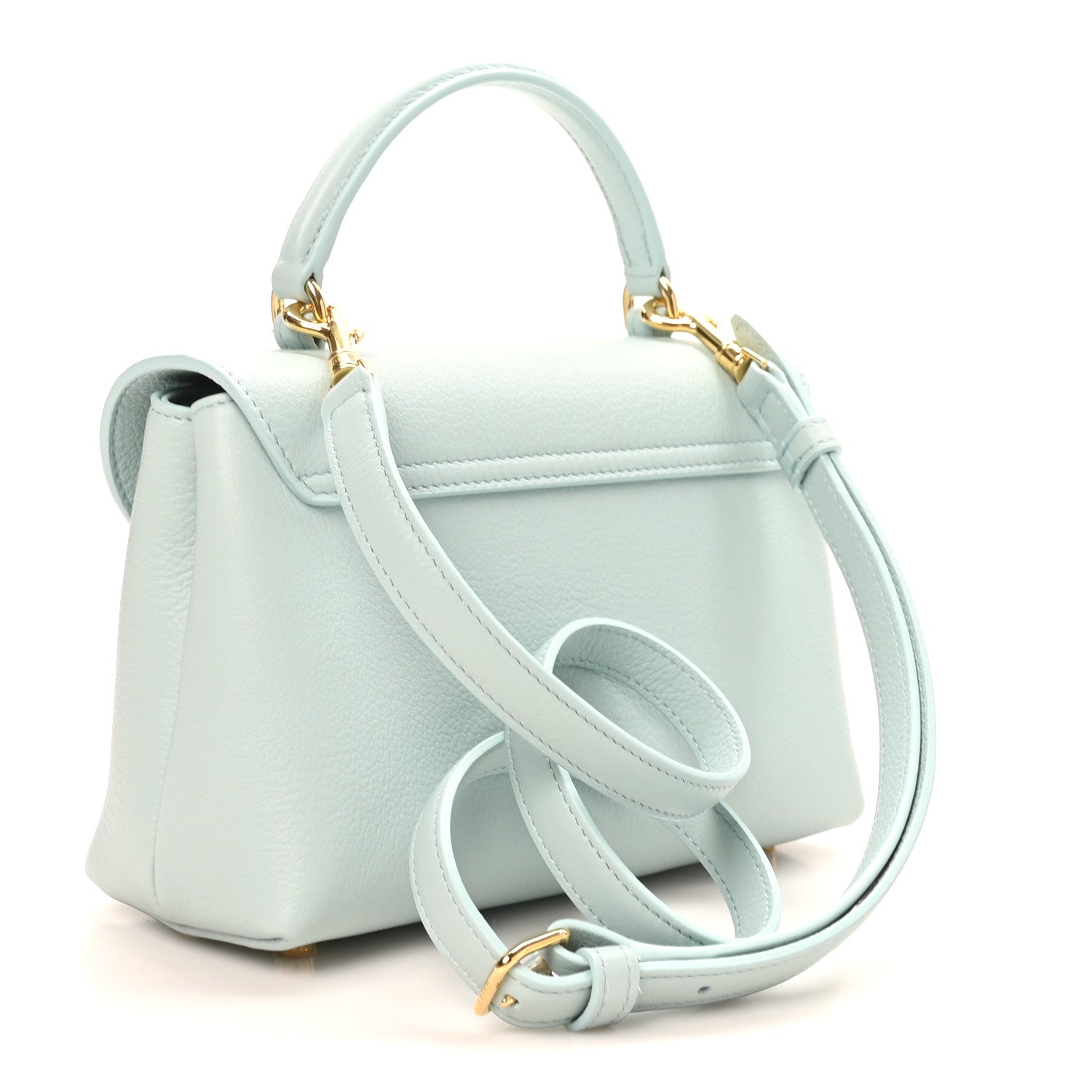 Celine Supple Grained Calfskin Teen Nino Powder Blue 3 of 9