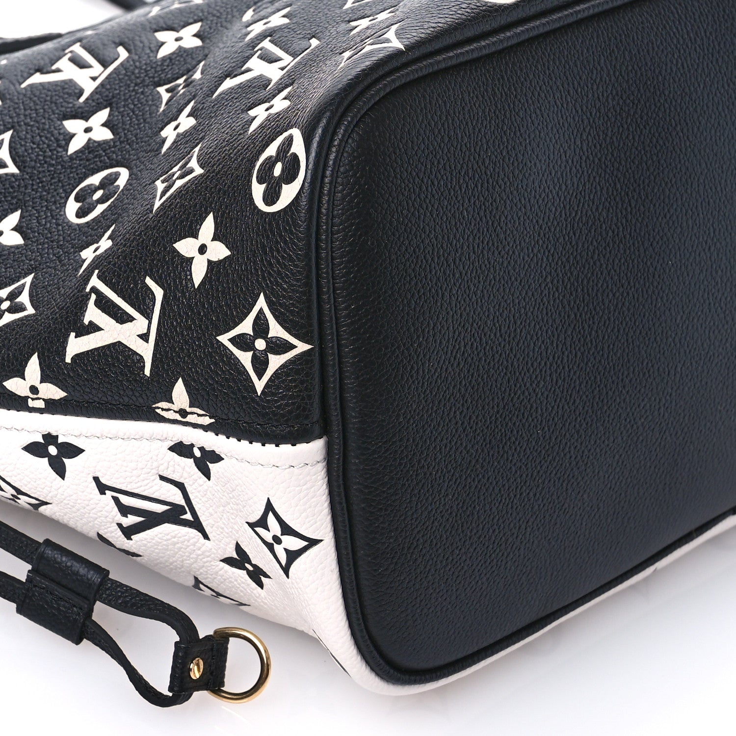 Louis Vuitton Empreinte Spring In The City Neverfull MM Black White Pink 9 of 10
