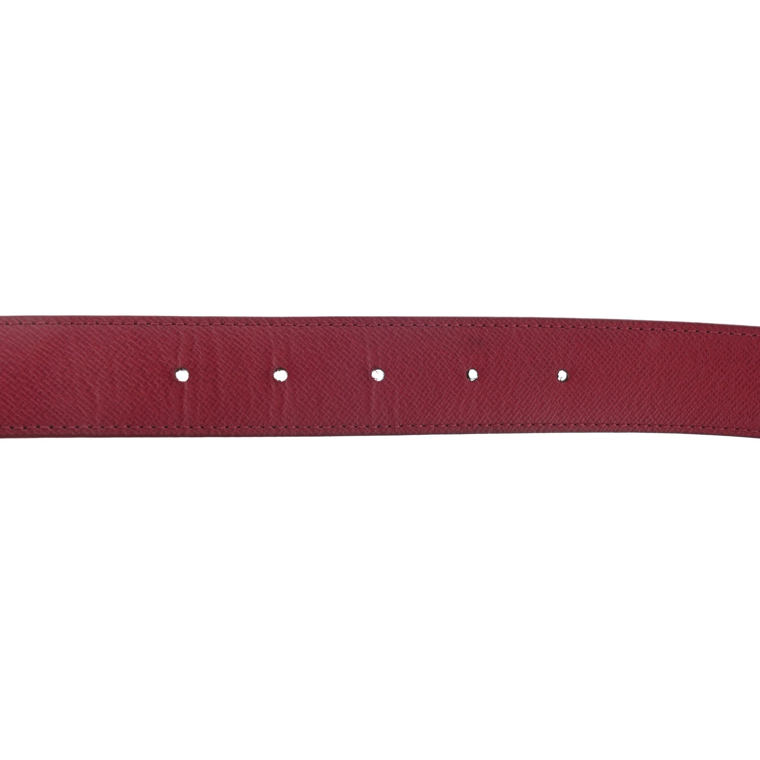 Louis Vuitton Calfskin Monogram 30mm LV Initiales Reversible Belt 80 32 Fuschia 6 of 8