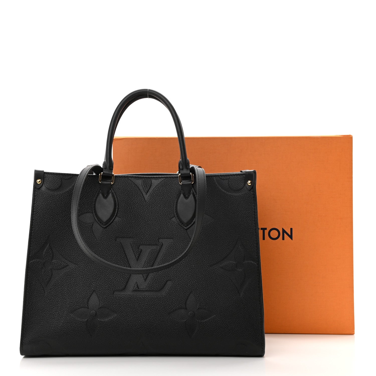 Louis Vuitton Empreinte Monogram Giant Onthego MM Black 12 of 12