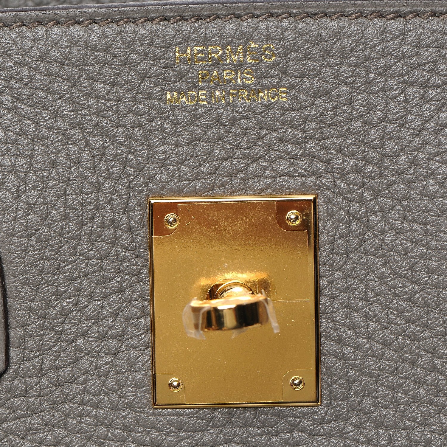 Hermes Togo Birkin 35 Etain 7 of 28