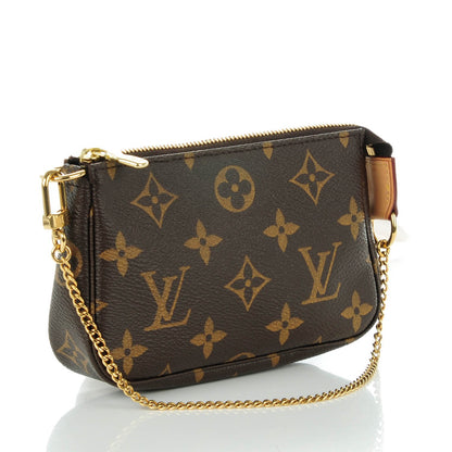 Louis Vuitton Monogram Mini Pochette Accessories 3 of 7