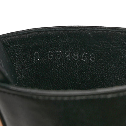 Chanel Lambskin Cap Toe CC Mules 35.5 Black 6 of 12