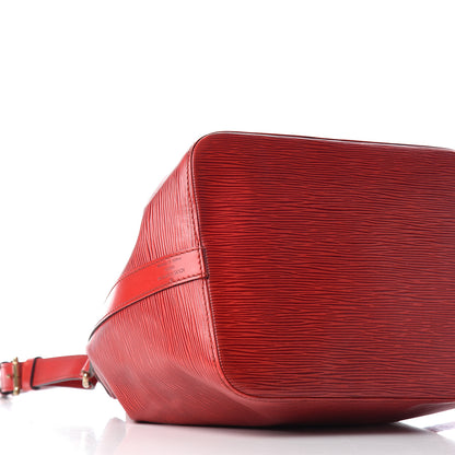 Louis Vuitton Epi Petit Noe Castillan Red 6 of 8