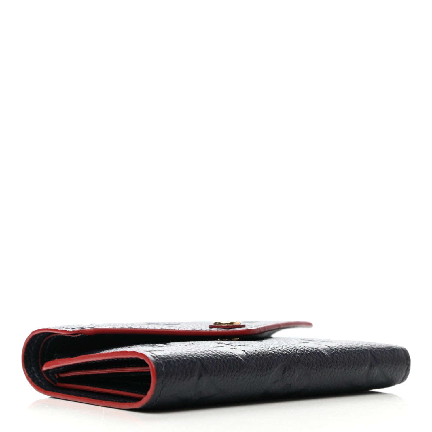 Louis Vuitton Empreinte Victorine Wallet Marine Rouge 4 of 10