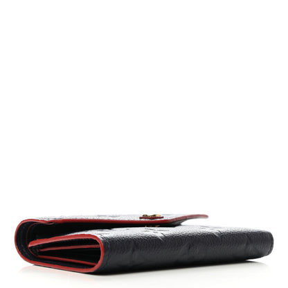 Louis Vuitton Empreinte Victorine Wallet Marine Rouge 4 of 10