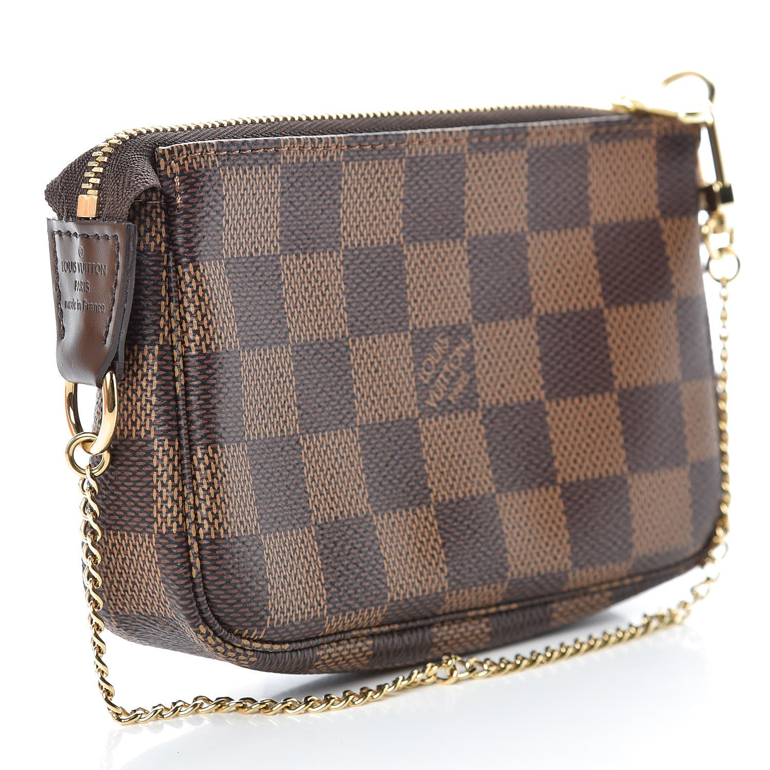 Louis Vuitton Damier Ebene Mini Pochette Accessories 3 of 8