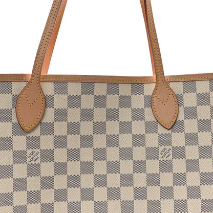 Louis Vuitton Damier Azur Neo Neverfull GM Rose Ballerine 9 of 11