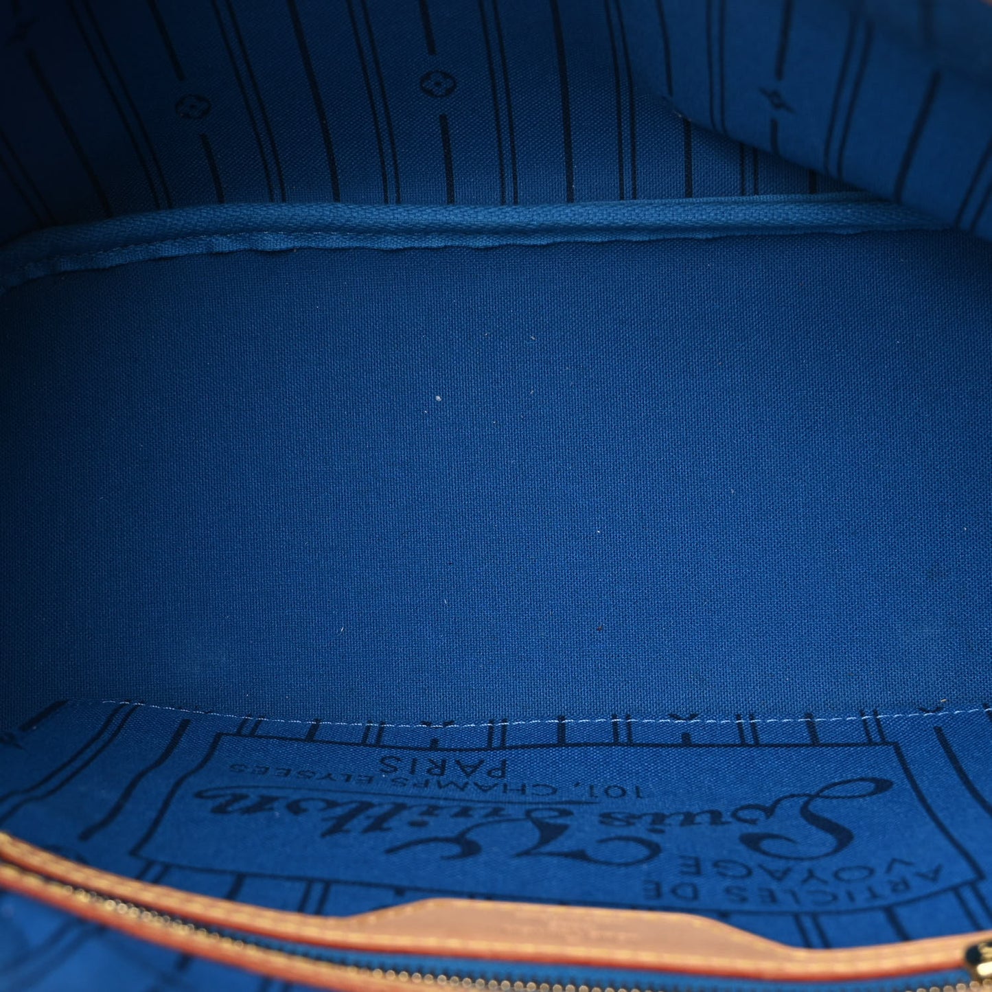 Monogram My LV Heritage Neverfull PM Bleu Clair Vert