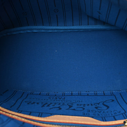 Louis Vuitton Monogram My LV Heritage Neverfull PM Bleu Clair Vert 6 of 11