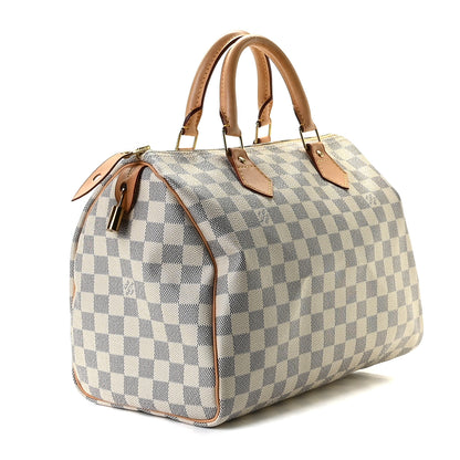 Louis Vuitton Damier Azur Speedy 30 3 of 10