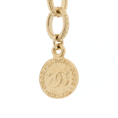Chanel Pearl CC 100th Anniversary Necklace Light Gold 5 of 7