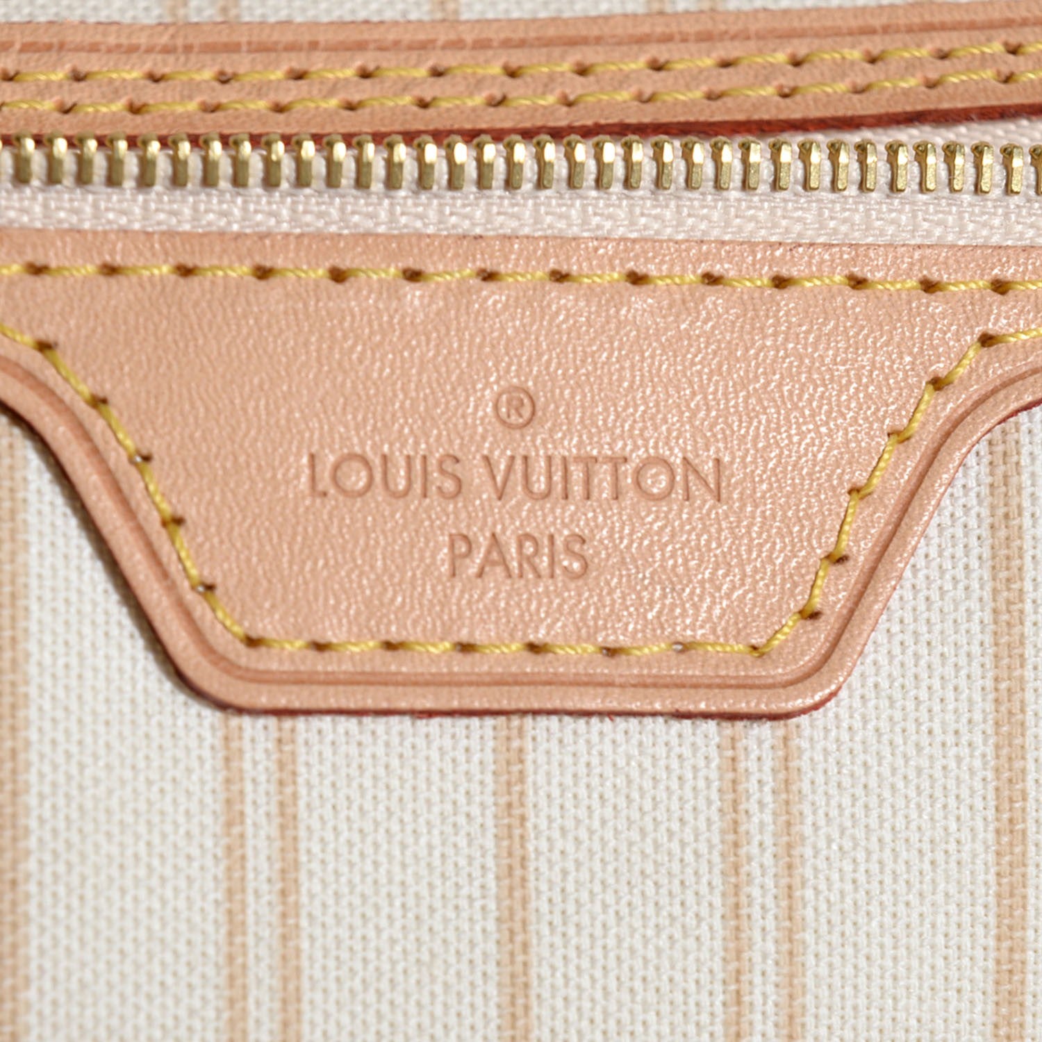Louis Vuitton Damier Azur Neverfull MM 6 of 8
