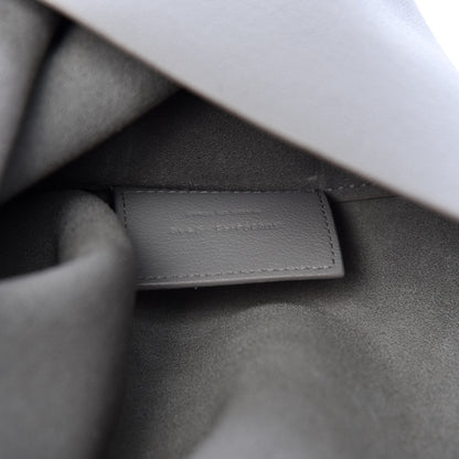 Saint Laurent Calfskin Large Shopping Tote Oyster Gray 9 of 20