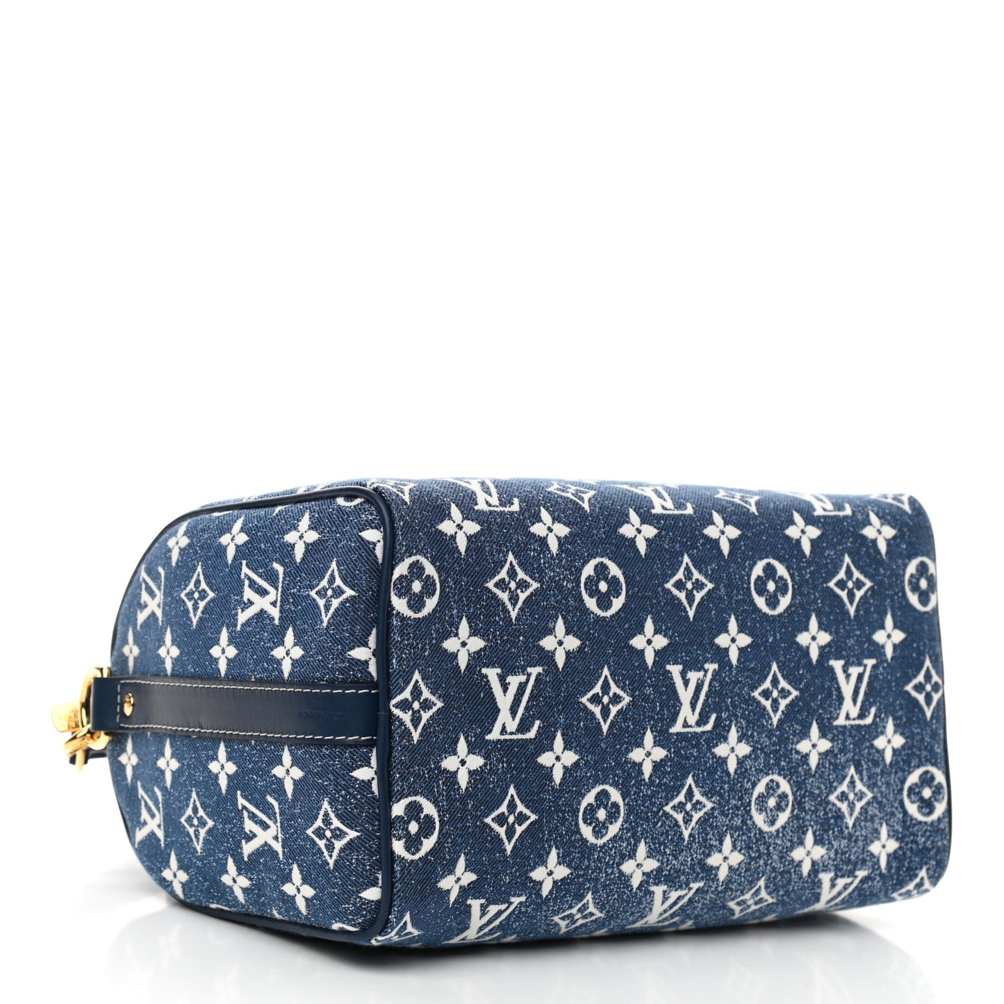 Monogram Jacquard Denim Speedy Bandouliere 25 Bleu
