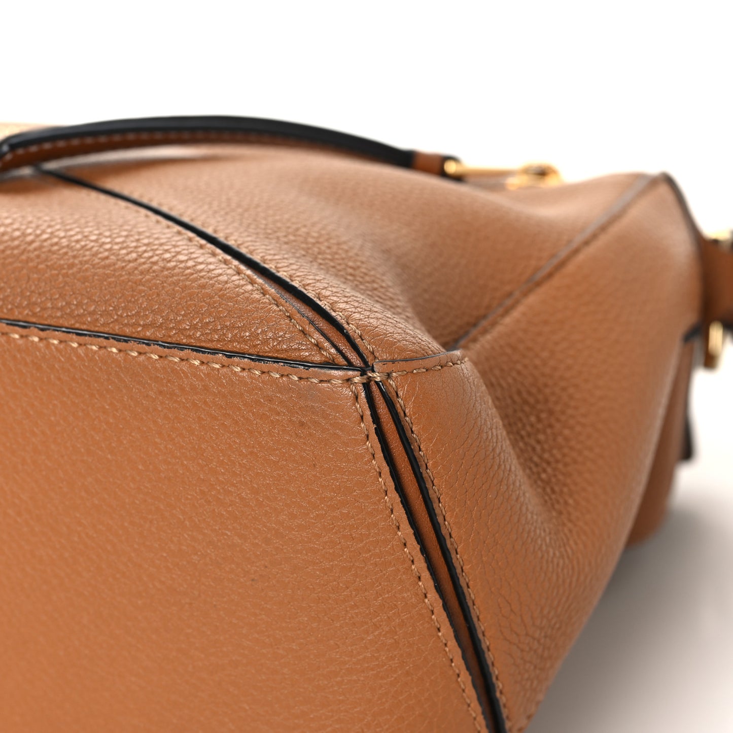 Calfskin Small Puzzle Bag Tan
