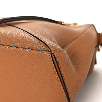 Loewe Calfskin Small Puzzle Bag Tan 11 of 13