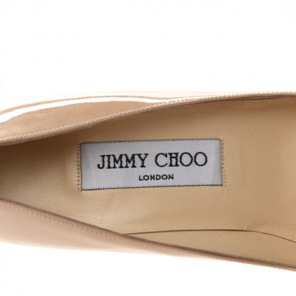 Jimmy Choo Patent Bow Pumps 35.5 Biege 7 of 9