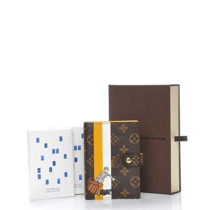 Louis Vuitton Monogram Groom Small Ring Agenda Cover Yellow 8 of 8
