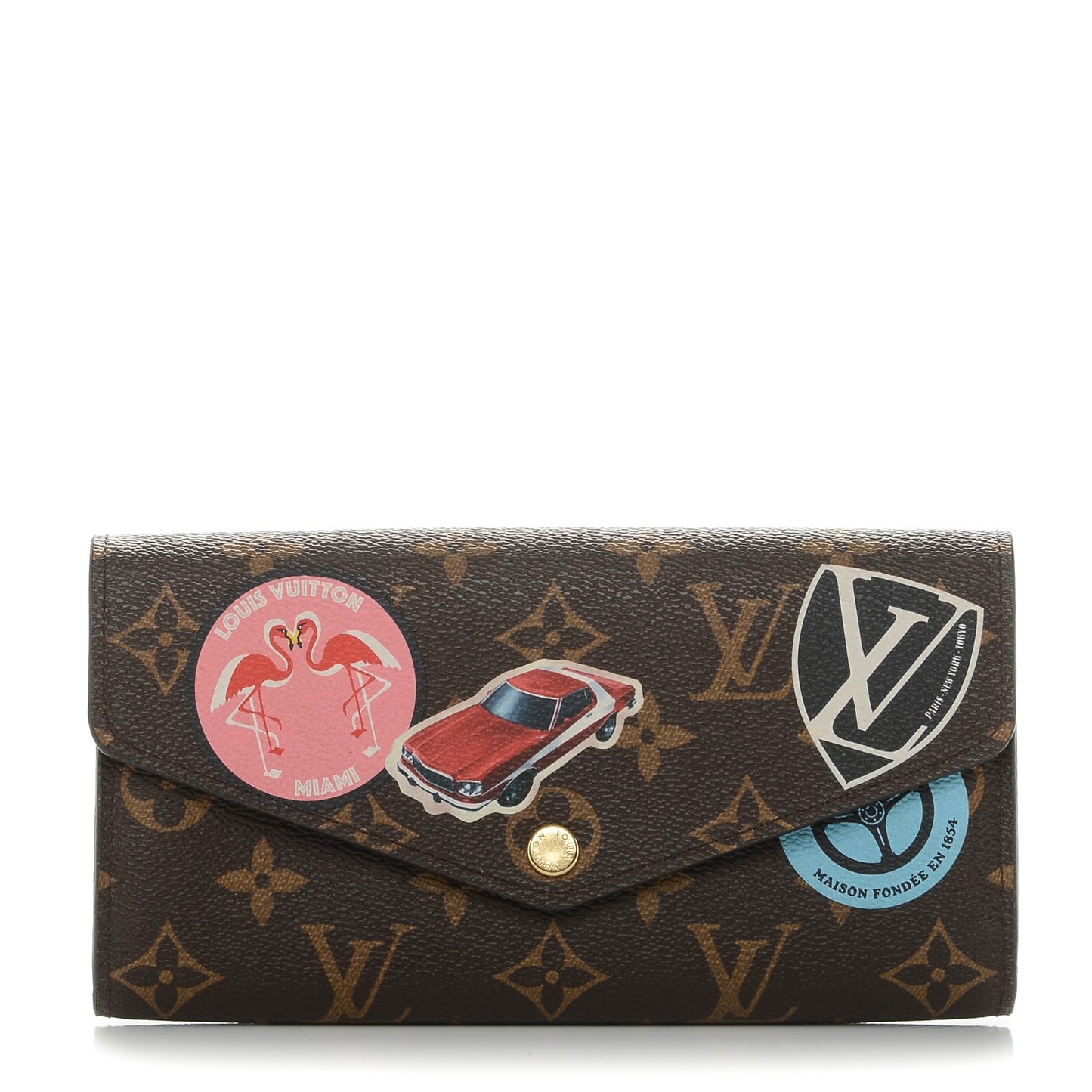 Monogram World Tour Sarah Wallet