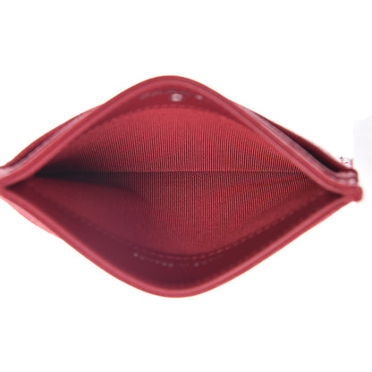 Chanel Caviar Quilted Card Holder Dark Pink 5 of 10