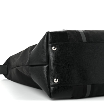 Gucci Nylon Monogram XL Duffle Bag Black 9 of 10
