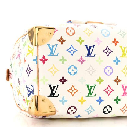 Louis Vuitton Monogram Multicolor Speedy 30 White 8 of 9