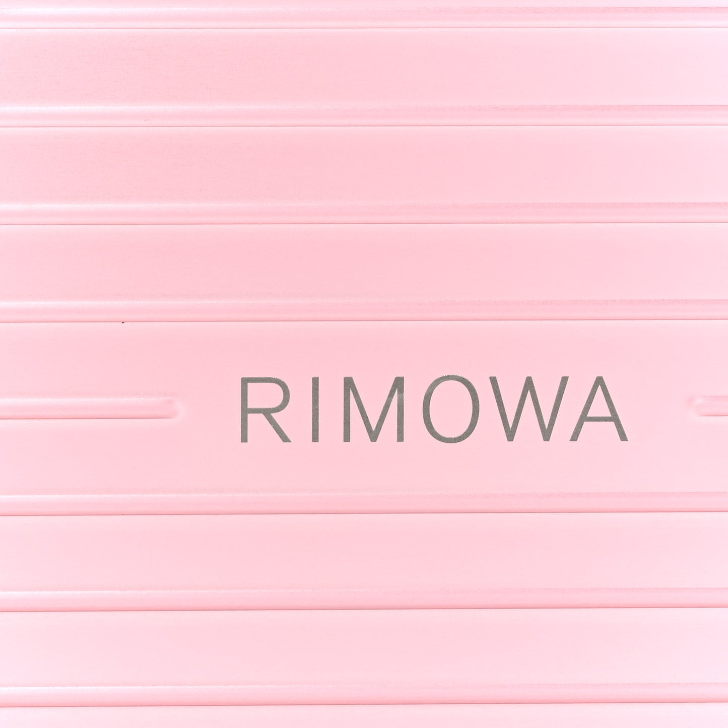 X RIMOWA Aluminum Personal Clutch On Strap Rose