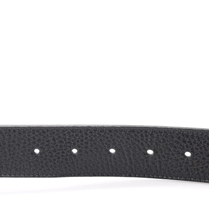 Gucci Calfskin Double G Reversible 37mm Belt 70 28 Black Cocoa 8 of 9