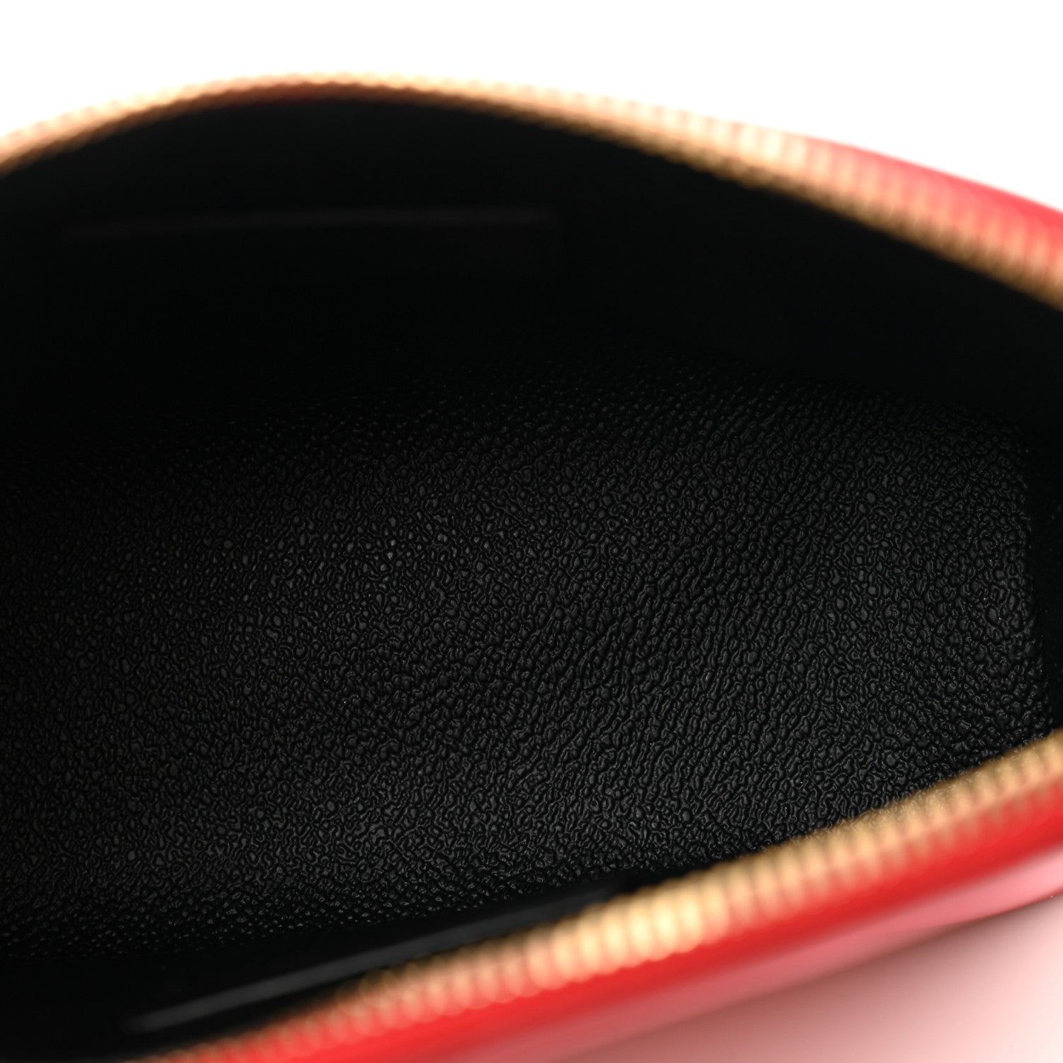 Saint Laurent Calfskin Cosmetic Case New Red 5 of 9