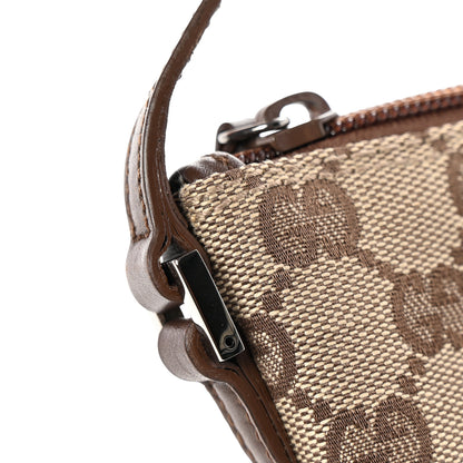 Gucci Monogram Boat Pochette Brown 12 of 12