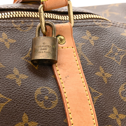 Louis Vuitton Monogram Keepall Bandouliere 55 21 of 23